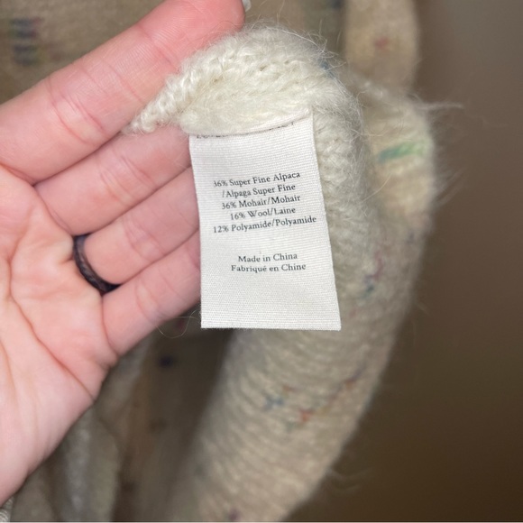 LoveShackFancy Emmanuelle cardigan in Moonrise - Picture 9 of 10